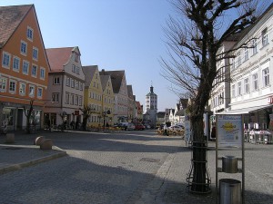 Marktplatz in Günzburg - Quelle: Wikipedia